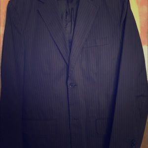Calvin Klein Men’s US Med dark navy sport coat